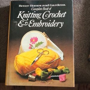 Better Homes & Gardens Knitting Crochet Embroidery
